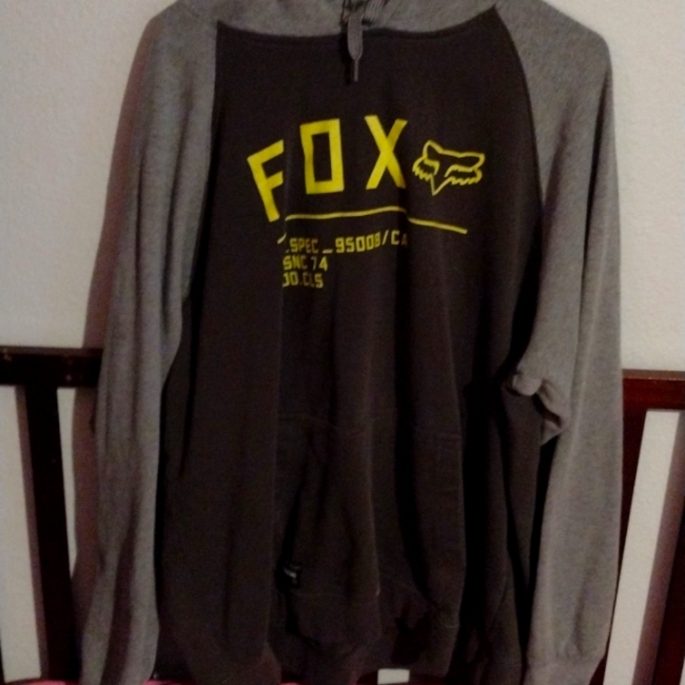 Men's double XL Fox racing sweatshirt